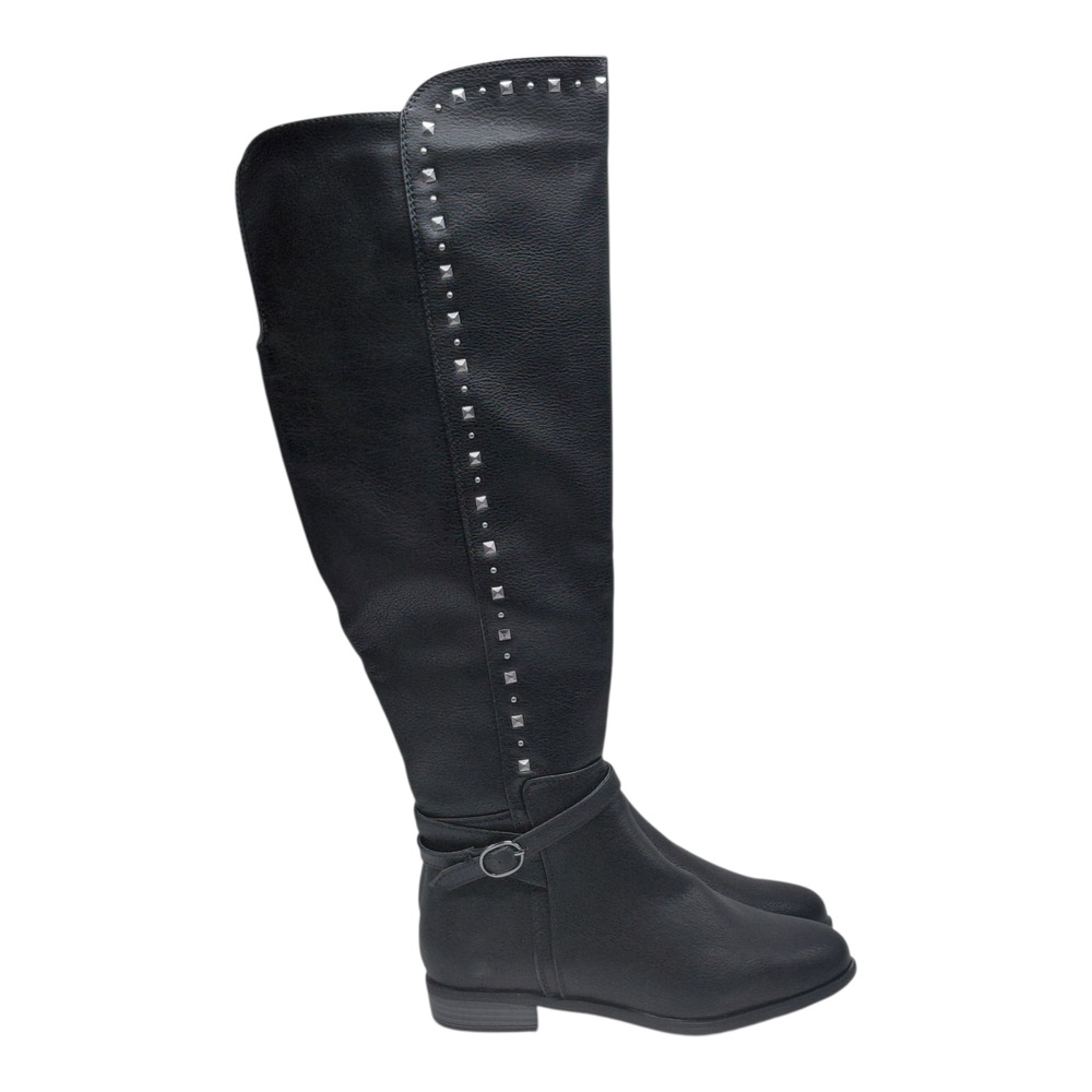 Rialto Over the Knee Riding Boots Womens 6M Western Chic Coastal Cowgirl Biker - Picture 2 of 14